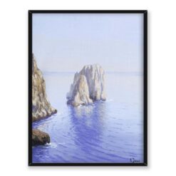 Soter Jaxa Małachowski Skały na Capri 30x40