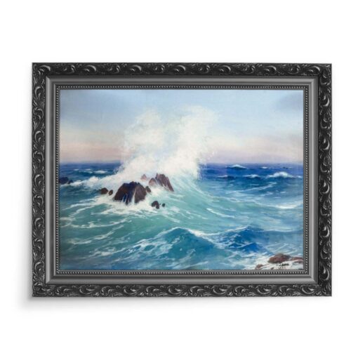 Soter Jaxa Małachowski U brzegu 70x50 wydruk na płótnie CANVAS
