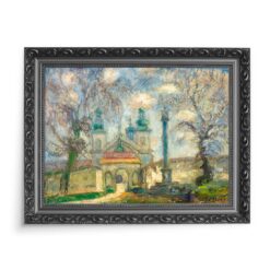 Stefania Daniel-Kossowska Bielany pod Krakowem 70x50 wydruk na płótnie CANVAS