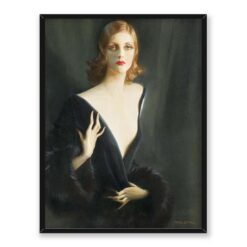 Tadeusz Styka Portret Jayne Manners 30x40