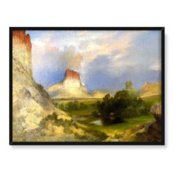 Thomas Moran Klify Green River 40x30 w RAMIE
