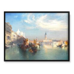 Thomas Moran Wejście do Canal Grande Wenecja 40x30