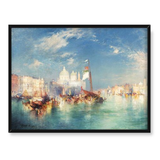 Thomas Moran Wenecja 40x30 w RAMIE