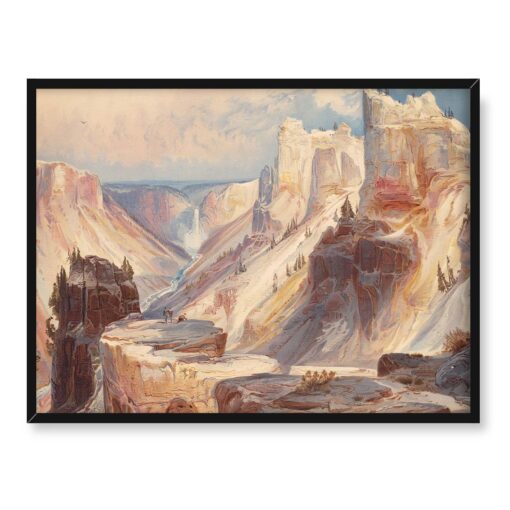 Thomas Moran Wielki kanion Yellowstone 40x30 w RAMIE