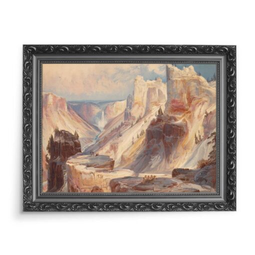 Thomas Moran Wielki kanion Yellowstone 70x50 wydruk na płótnie CANVAS