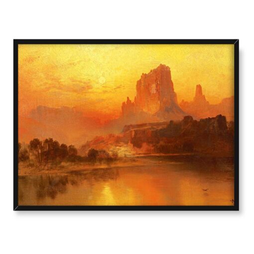 Thomas Moran Złota godzina 40x30