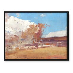 Tom Roberts Owce 40x30 w RAMIE