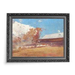Tom Roberts Owce 70x50 wydruk na płótnie CANVAS