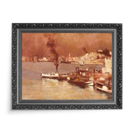 Tom Roberts Sydney Jesienny poranek 70x50 wydruk na płótnie CANVAS