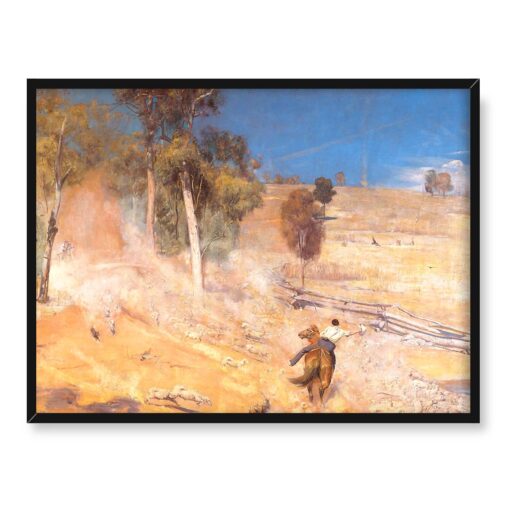 Tom Roberts Ucieczka 40x30