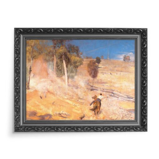 Tom Roberts Ucieczka 70x50 wydruk na płótnie CANVAS