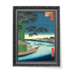 Utagawa Hiroshige Oumayagashi 50x70 wydruk na płótnie CANVAS