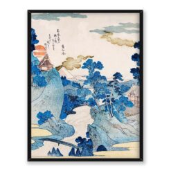 Utagawa Kuniyoshi Fuji no Yukei 30x40