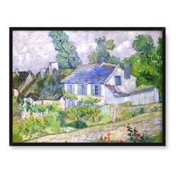 Vincent van Gogh Domy w Auvers 40x30