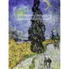 Vincent van Gogh Droga z cyprysem i gwiazdą — produkt cyfrowy do pobrania