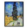 Vincent van Gogh Droga z cyprysem i gwiazdą 30×40