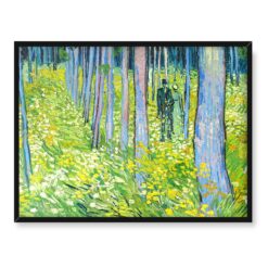 Vincent van Gogh Dwoje ludzi w lesie 40x30