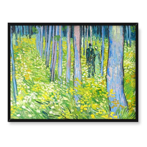 Vincent van Gogh Dwoje ludzi w lesie 40x30