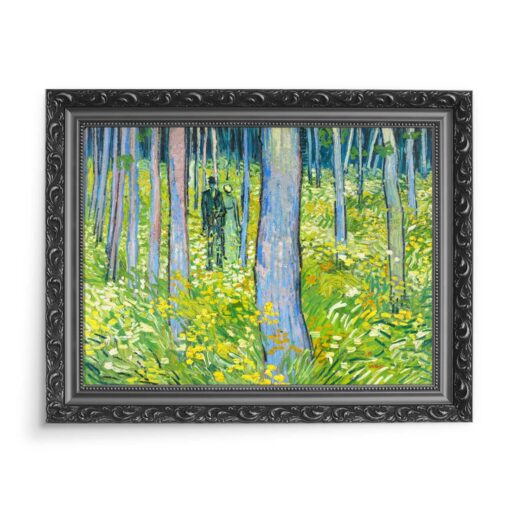 Vincent van Gogh Dwoje ludzi w lesie 70x50 wydruk na płótnie CANVAS