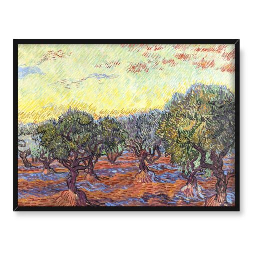 Vincent van Gogh Gaj oliwny Saint-Remy 40x30