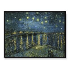 Vincent van Gogh Gwiaździsta noc nad Rodanem 40×30