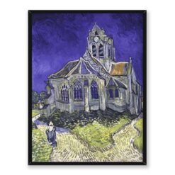 Vincent Van Gogh Kościół w Auvers 30x40