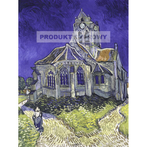 Vincent van Gogh Kościół w Auvers — produkt cyfrowy do pobrania