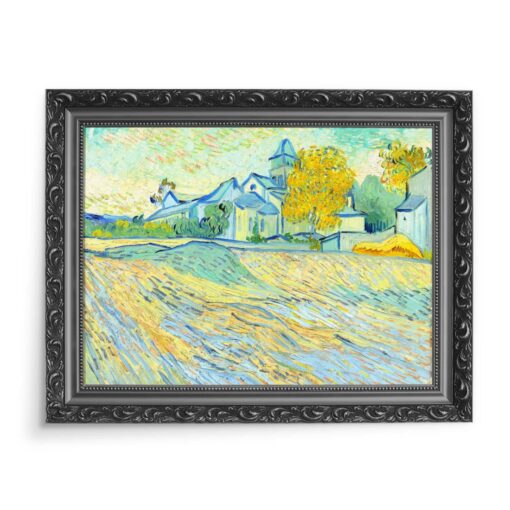 Vincent van Gogh Kościół w Saint-Remy 70x50 wydruk na płótnie CANVAS