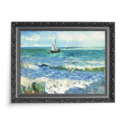 Vincent van Gogh Krajobraz morski w Saintes-Maries 70×50 wydruk na płótnie CANVAS
