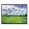 Vincent van Gogh Krajobraz pod burzowym niebem 40×30