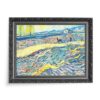 Vincent van Gogh Krajobraz Pole z oraczem 2 70×50 wydruk na płótnie CANVAS