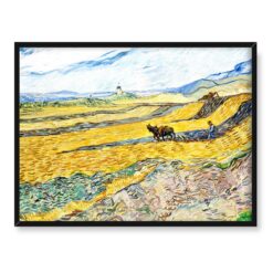 Vincent van Gogh Krajobraz Pole z oraczem 40×30