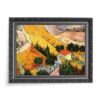 Vincent van Gogh Krajobraz z domem i oraczem 70×50 wydruk na płótnie CANVAS