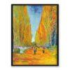 Vincent van Gogh Les Alyscamps 30×40