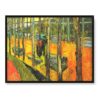 Vincent Van Gogh Les Alyscamps aleja w Arles 40×30 w RAMIE