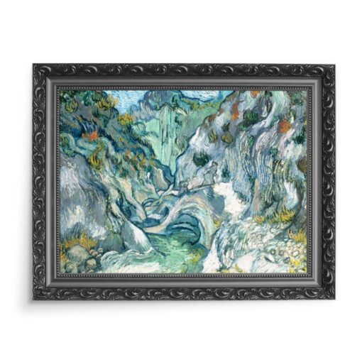 Vincent van Gogh Les Peiroulets Ravine 70x50 wydruk na płótnie CANVAS