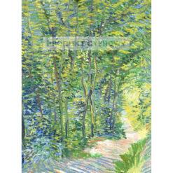 Vincent van Gogh Leśna ścieżka — produkt cyfrowy do pobrania