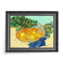 Vincent van Gogh Martwa natura Citryny i niebieskie rękawiczki 70×50 wydruk na płótnie CANVAS