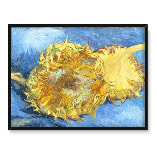 Vincent Van Gogh Martwa natura Dwa słoneczniki 40x30 w RAMIE