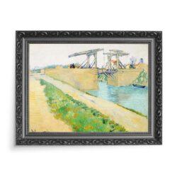 Vincent van Gogh Most Langlois w Arles Droga wzdłuż kanału 70×50 wydruk na płótnie CANVAS