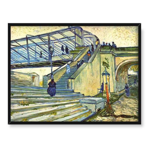 Vincent Van Gogh Most Trinquetaille 40x30 w RAMIE