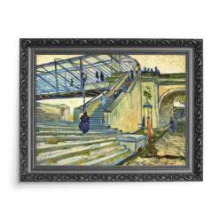 Vincent van Gogh Most Trinquetaille DUŻA 70×50 wydruk na płótnie CANVAS
