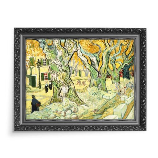 Vincent van Gogh Naprawiający drogę 70x50 wydruk na płótnie CANVAS
