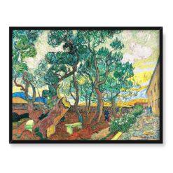 Vincent van Gogh Ogród szpitala Saint-Paul 2 40×30