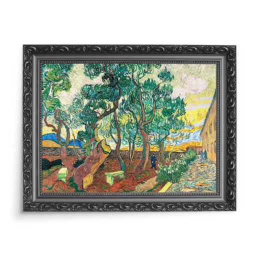 Vincent van Gogh Ogród szpitala Saint-Paul 2 70x50 wydruk na płótnie CANVAS