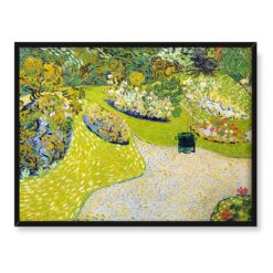 Vincent van Gogh Ogród w Auvers 40×30