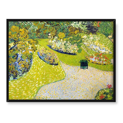 Vincent van Gogh Ogród w Auvers 40x30 w RAMIE