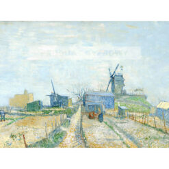 Vincent van Gogh Ogrody kuchenne na Montmartre — produkt cyfrowy do pobrania