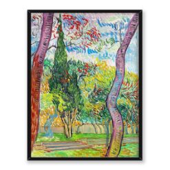 Vincent van Gogh Park szpitala Saint Paul 30x40