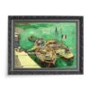 Vincent van Gogh Piaskarze rozładowujący barki na nabrzeżu 70×50 wydruk na płótnie CANVAS